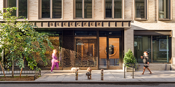 Set on a prominent intersection of ever-trendy Noho, hemmed by a landmark district on three sides, 40 Bleecker Street lives up to its glorious location with vintage New York moves by Rawlings Architects. 40 Bleecker Street.